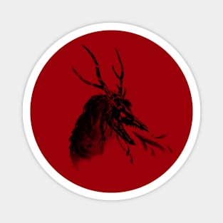 The Black Wendigo Magnet